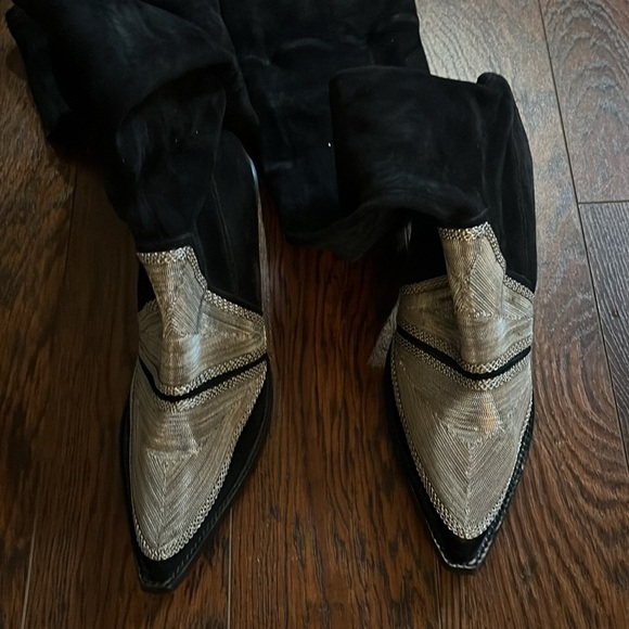 H&M Studio a/w 2016 Over the knee boots size 40 - Picture 6 of 11